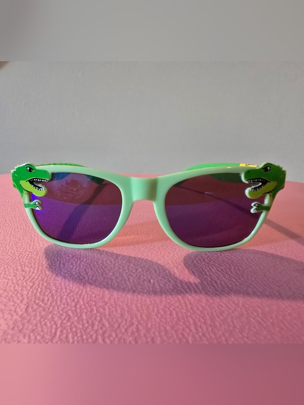 Roar Mint Green Kids Sunglasses with Purple Lenses